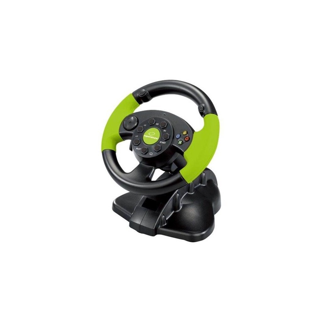 Esperanza Steering Wheel High Octane XBOX Edition - Wired Steering wheel &amp; Pedal set - Microsoft Xbox 360