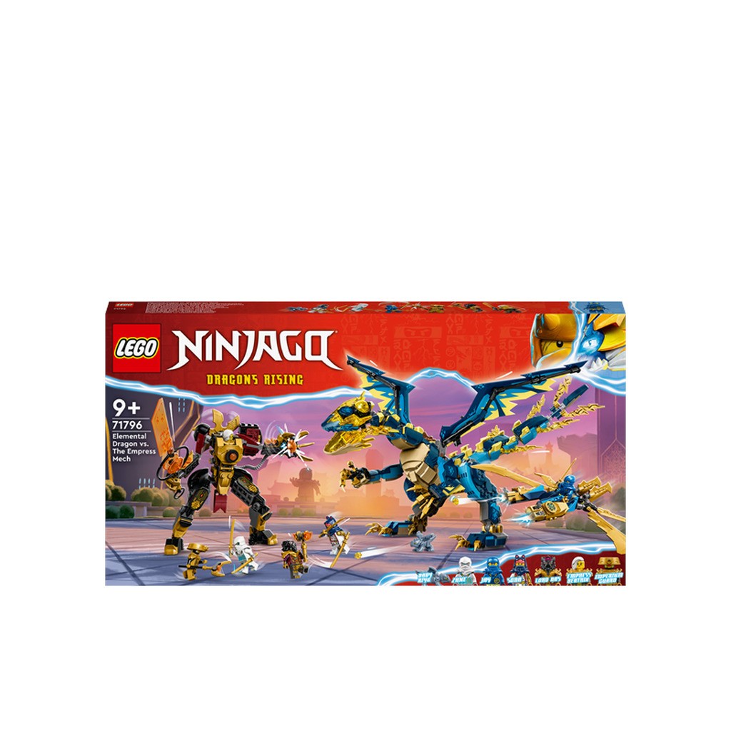 LEGO Ninjago 71796 Elementdrage mod kejserinde-kamprobotten