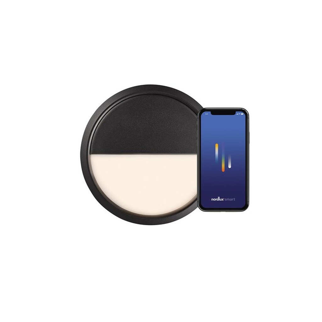 Nordlux Ava Smart plafond, sort