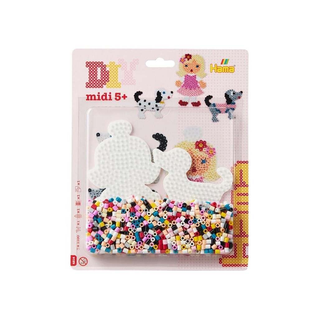Hama Ironing Bead Set Dogs 1100 pcs