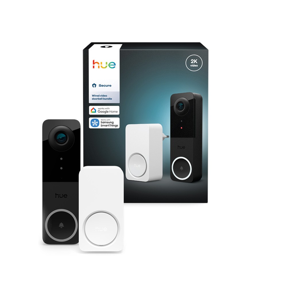 Philips Hue Secure videodørklokke + Smart Chime, bundle