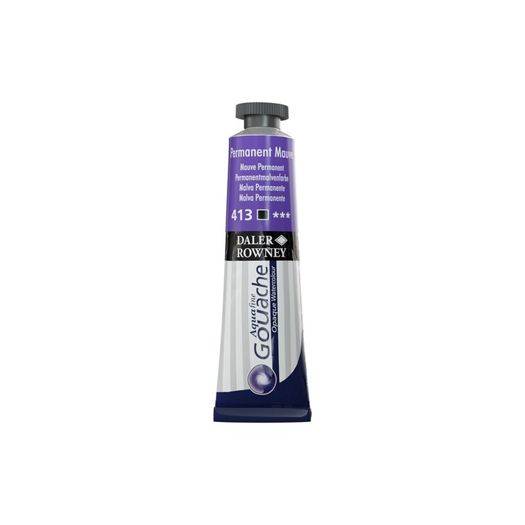 Daler-Rowney Aquafine Gouache 15ml Permanent Mauve