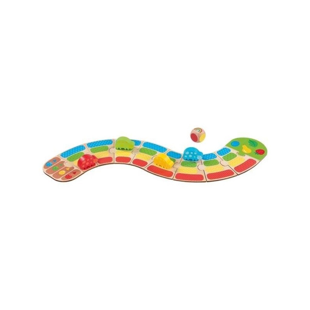 Goki Wooden Ladybug Race Dice Child&apos;s Game