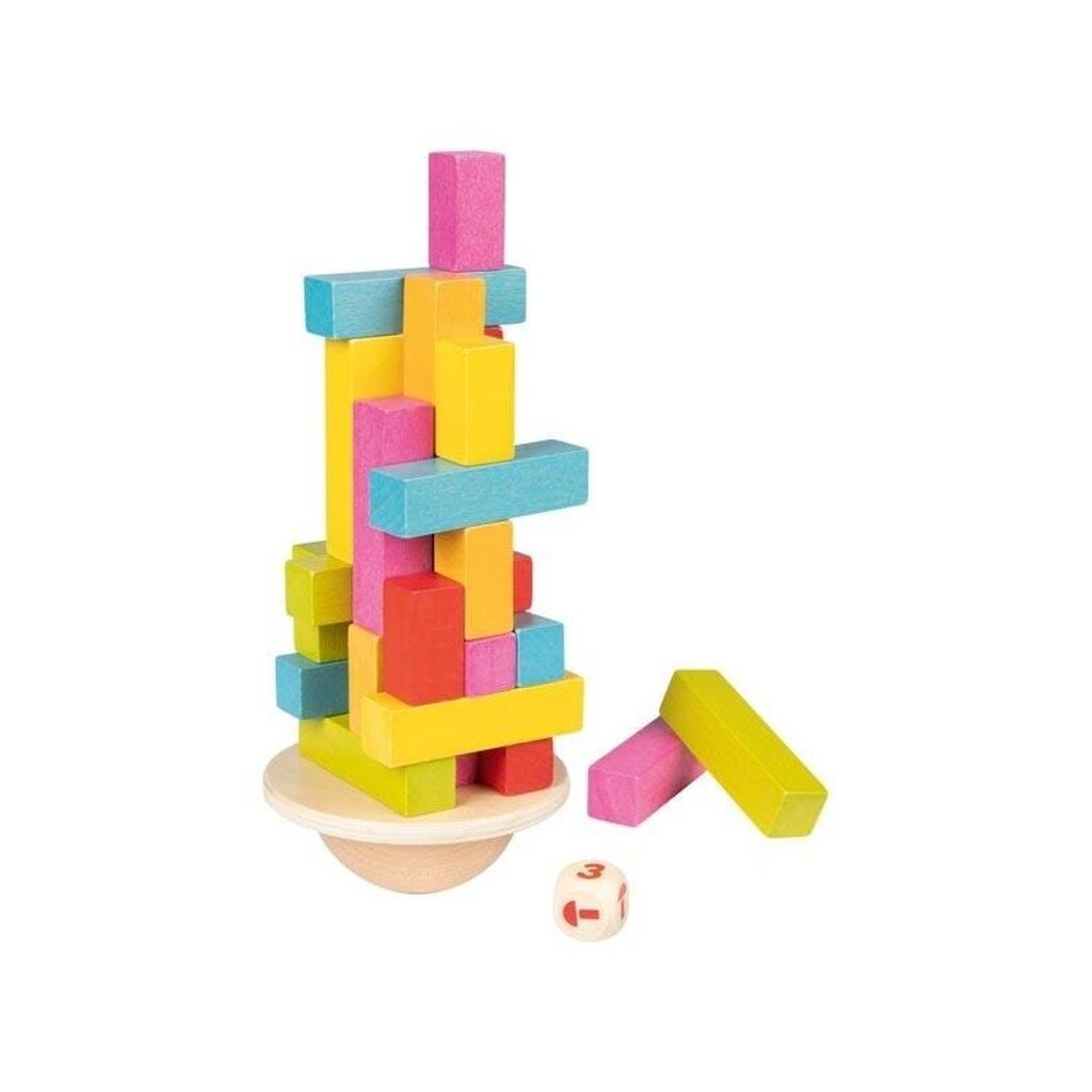 Goki Wooden Balance Game Dancing Tower 38 pieces.