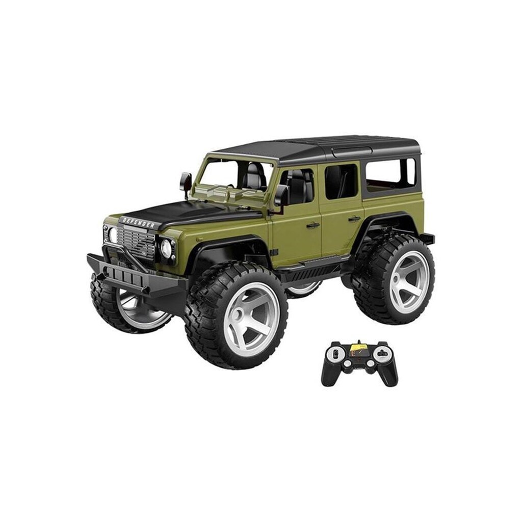 Double Eagle RC remote control car 1:14 (darkgreen) Land Rover Defender E362-003