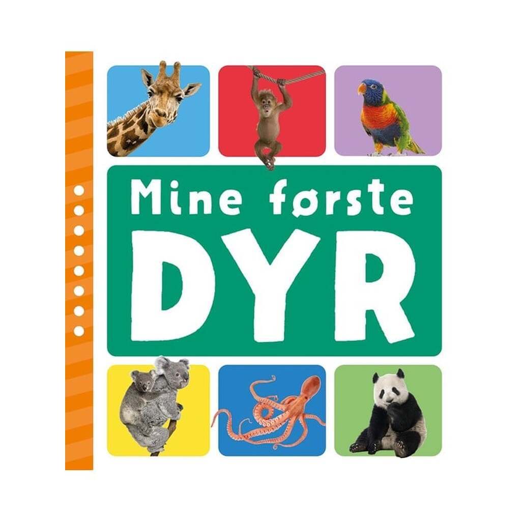 Mine første dyr - Børnebog - Papbog