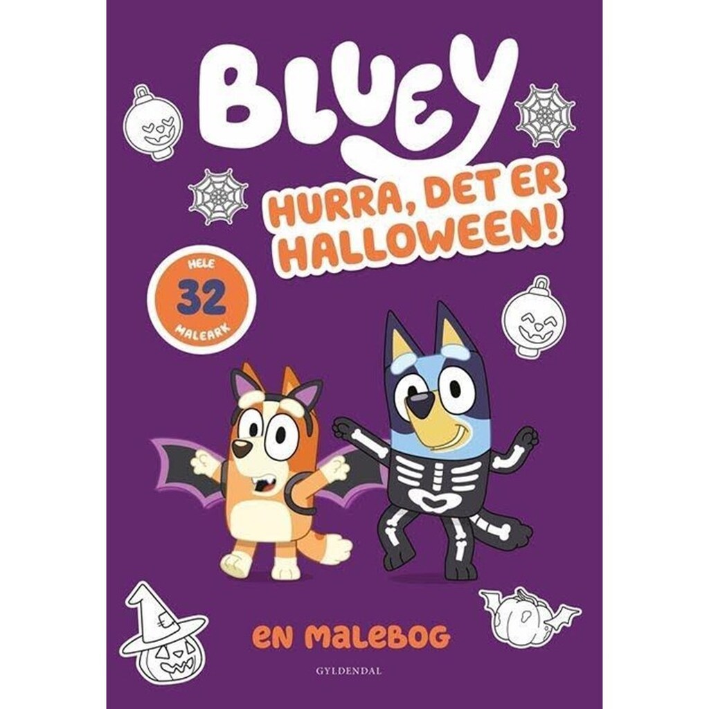 Bluey - Hurra det er halloween! - Børnebog - Hæfte