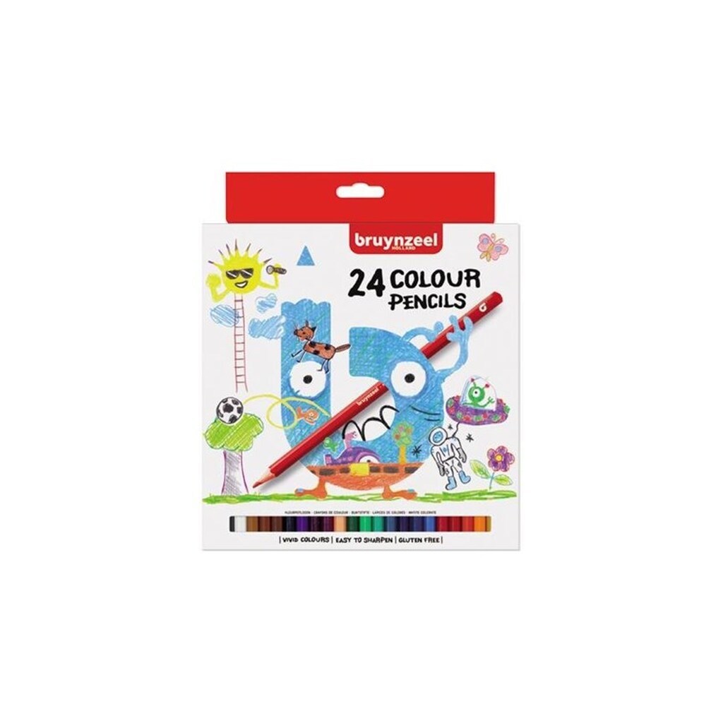 Bruynzeel Kids Colouring Pencils 24 pcs.
