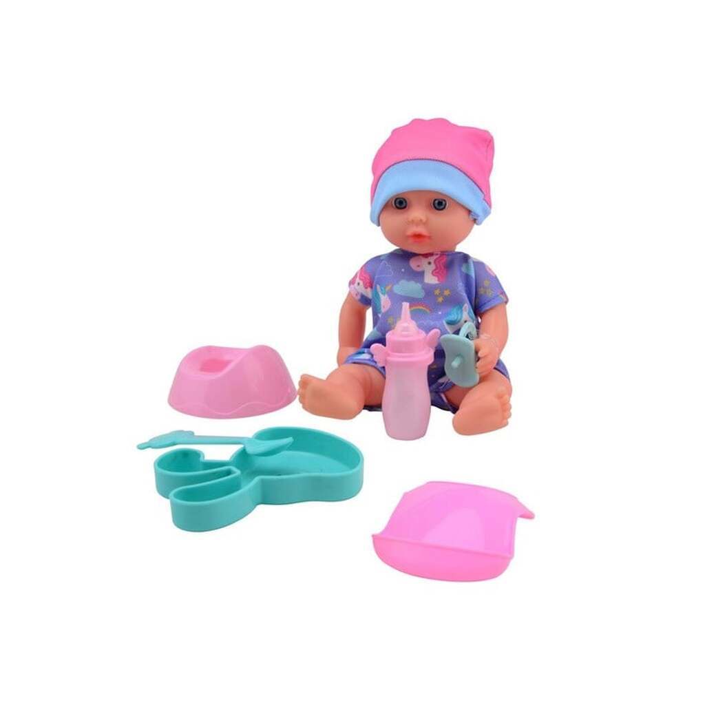 Baby Rose Drinking and Peeing Baby Doll 20cm