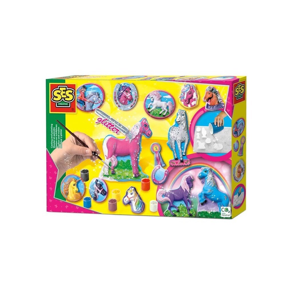 SES Creative Plaster Casting and Painting - Horses