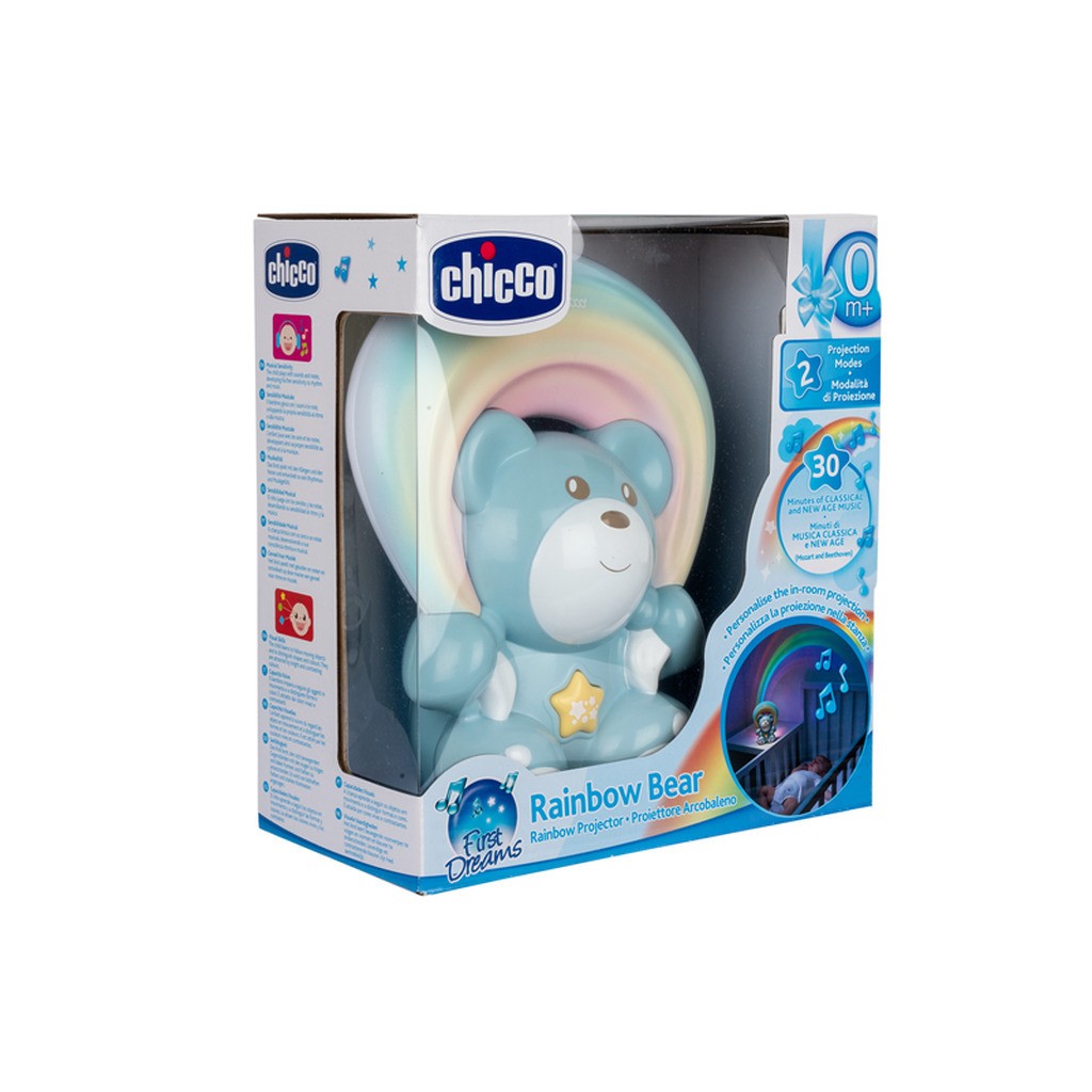 Chicco Rainbow Bear light blue