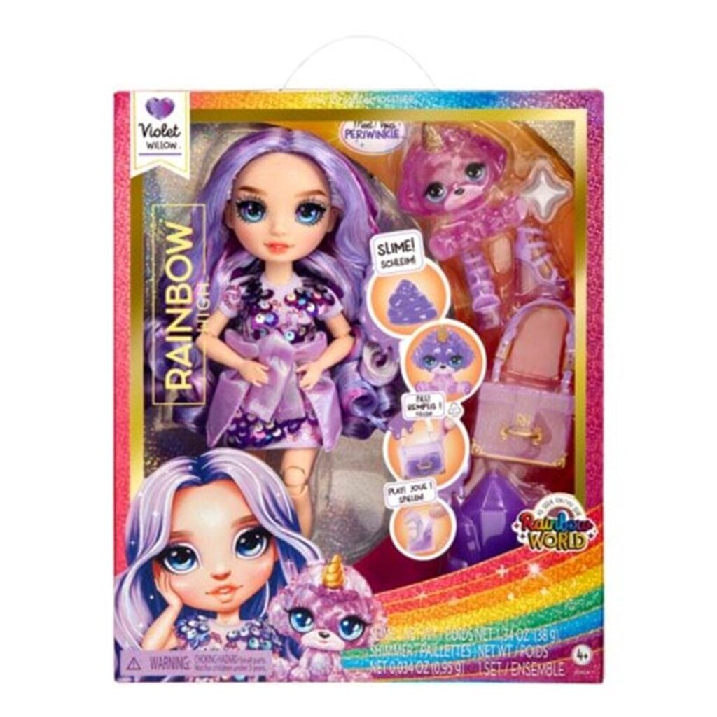 Rainbow High Rainbow Classic Fashion Doll- Violet (purple)