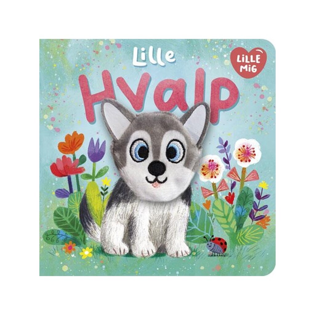 Lille mig fingerdukkebog: Lille hvalp - Børnebog - Papbog