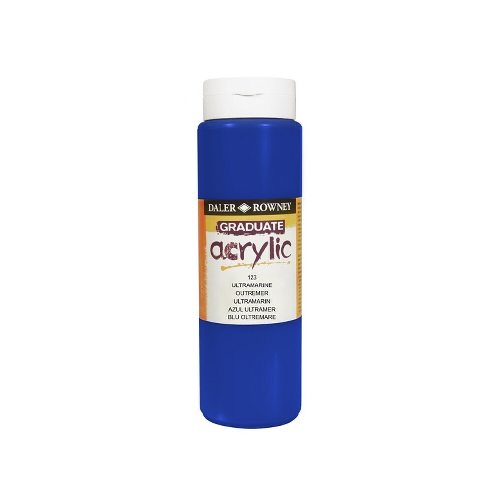 Daler-Rowney Graduate Acrylic 500 ml Ultramarine Blue