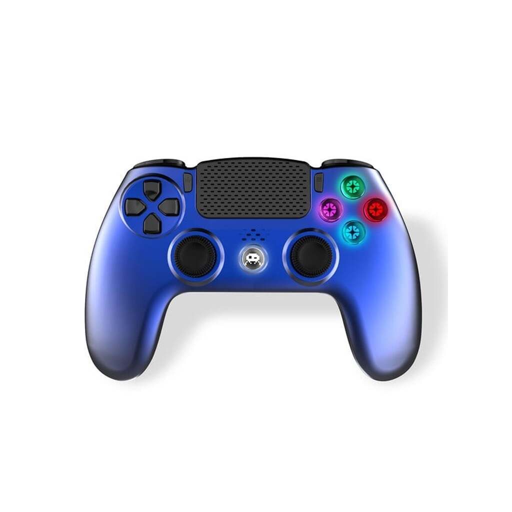 Freaks And Geeks 140107d - Metal Blue - Wireless Controller - Sony PlayStation 4