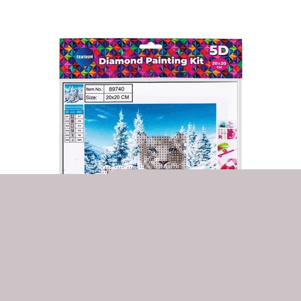 CENTRUM Diamond Painting 20*20cm. Snelandskab