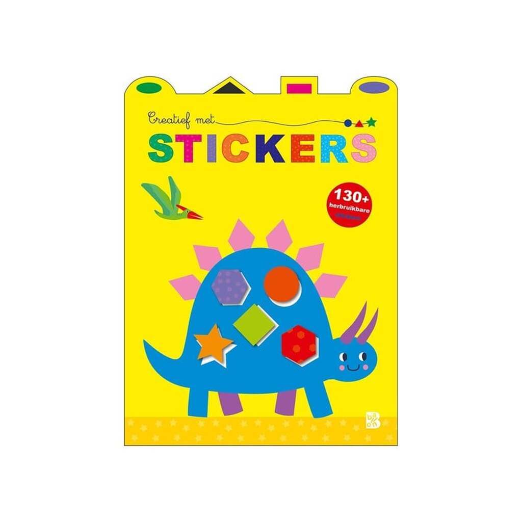 Standaard Uitgeverij Creative with Stickers - Dinosaur