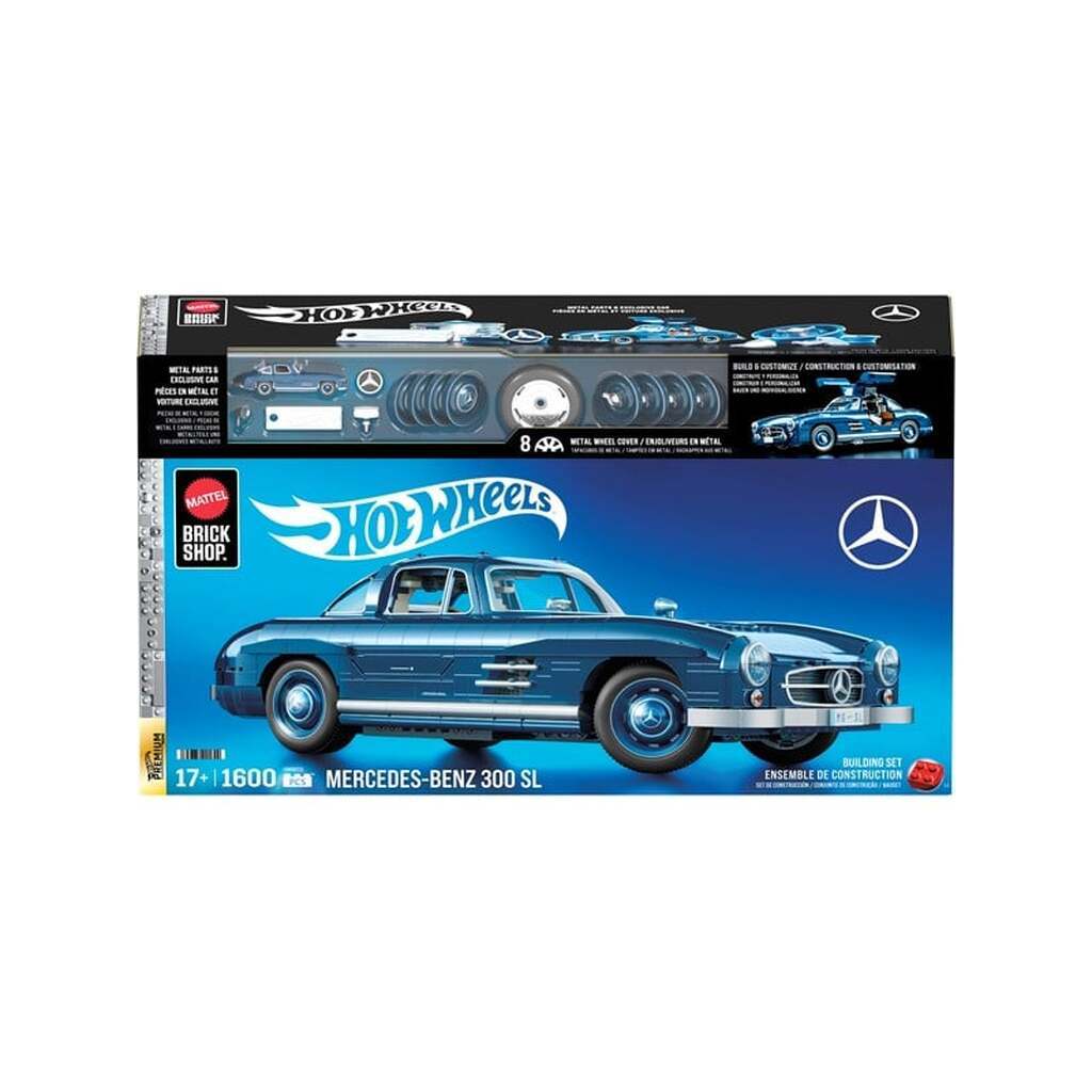 Hot Wheels Brick Shop Premium Series Mercedes-Benz SL