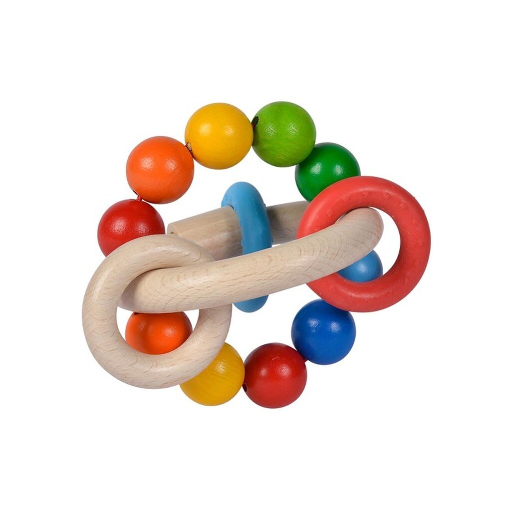 Eichhorn Baby Wooden Gripping Ring 3D