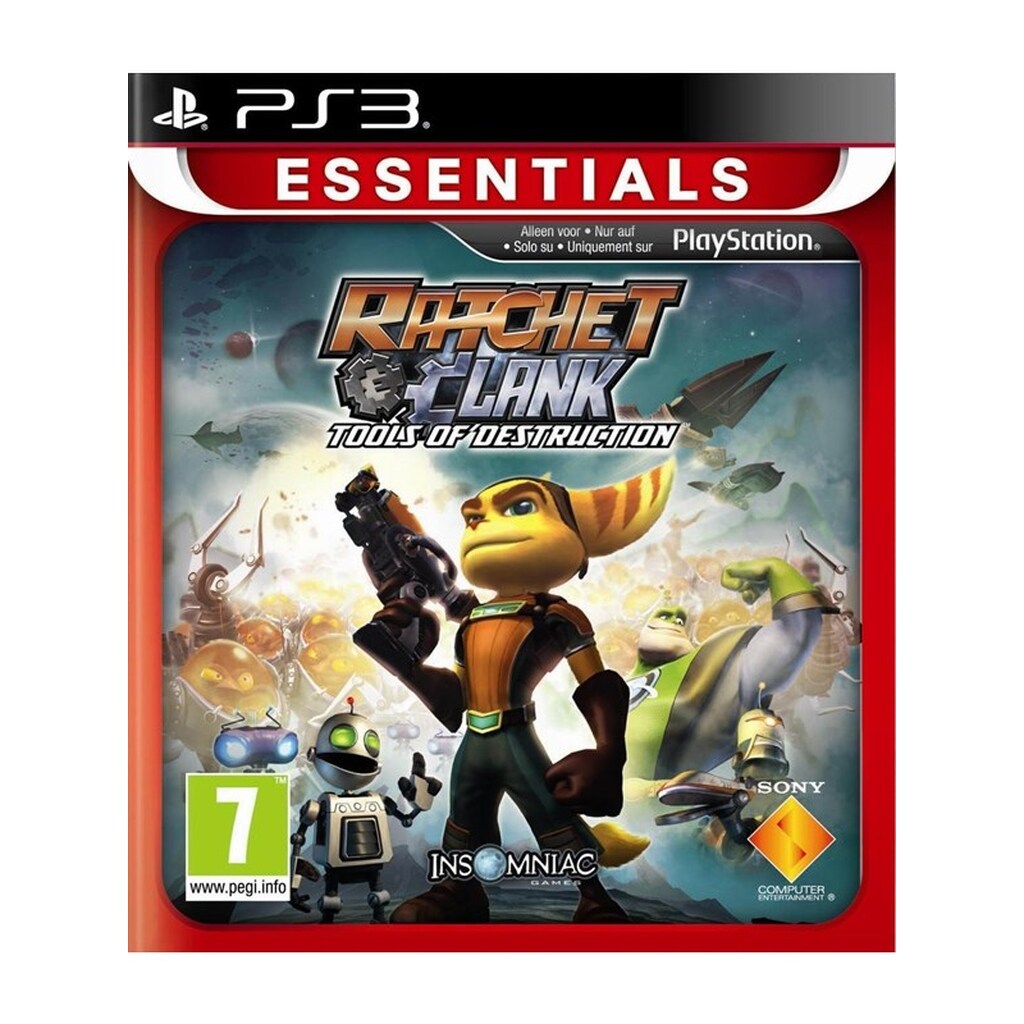Ratchet &amp; Clank Future: Tools Of Destruction (Essentials) - Sony PlayStation 3 - Action