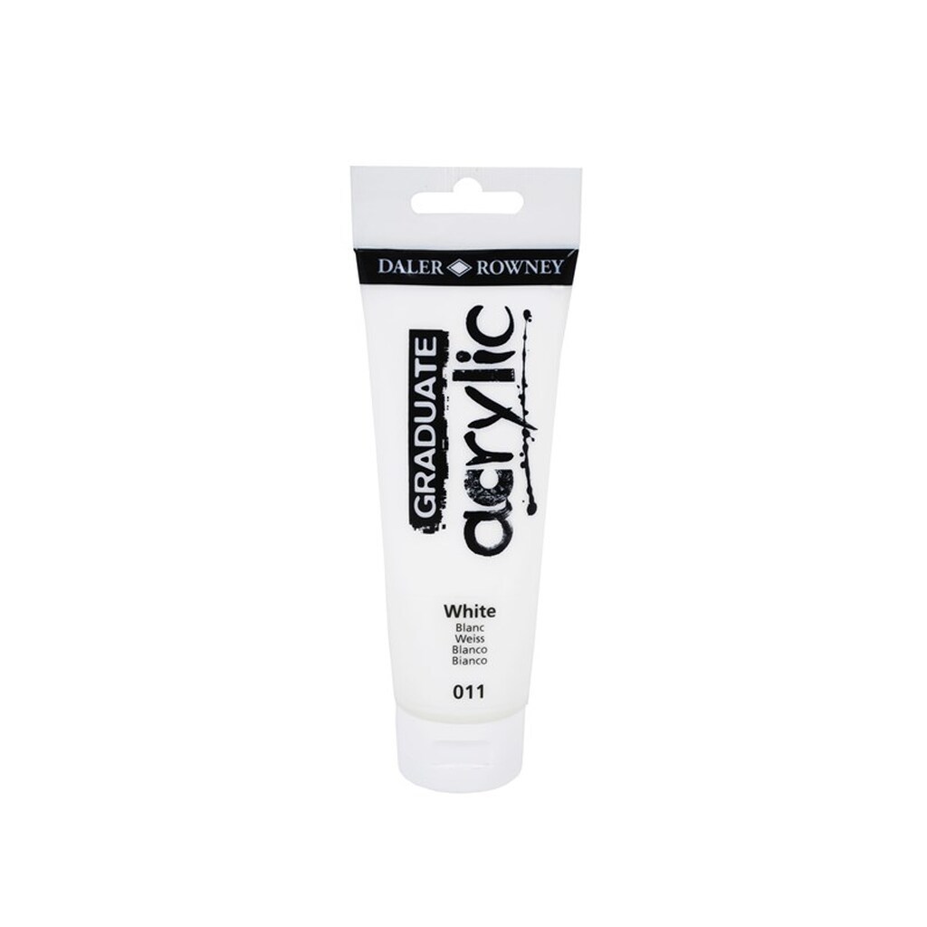 Daler-Rowney Graduate Acrylic 120 ml Titanium White