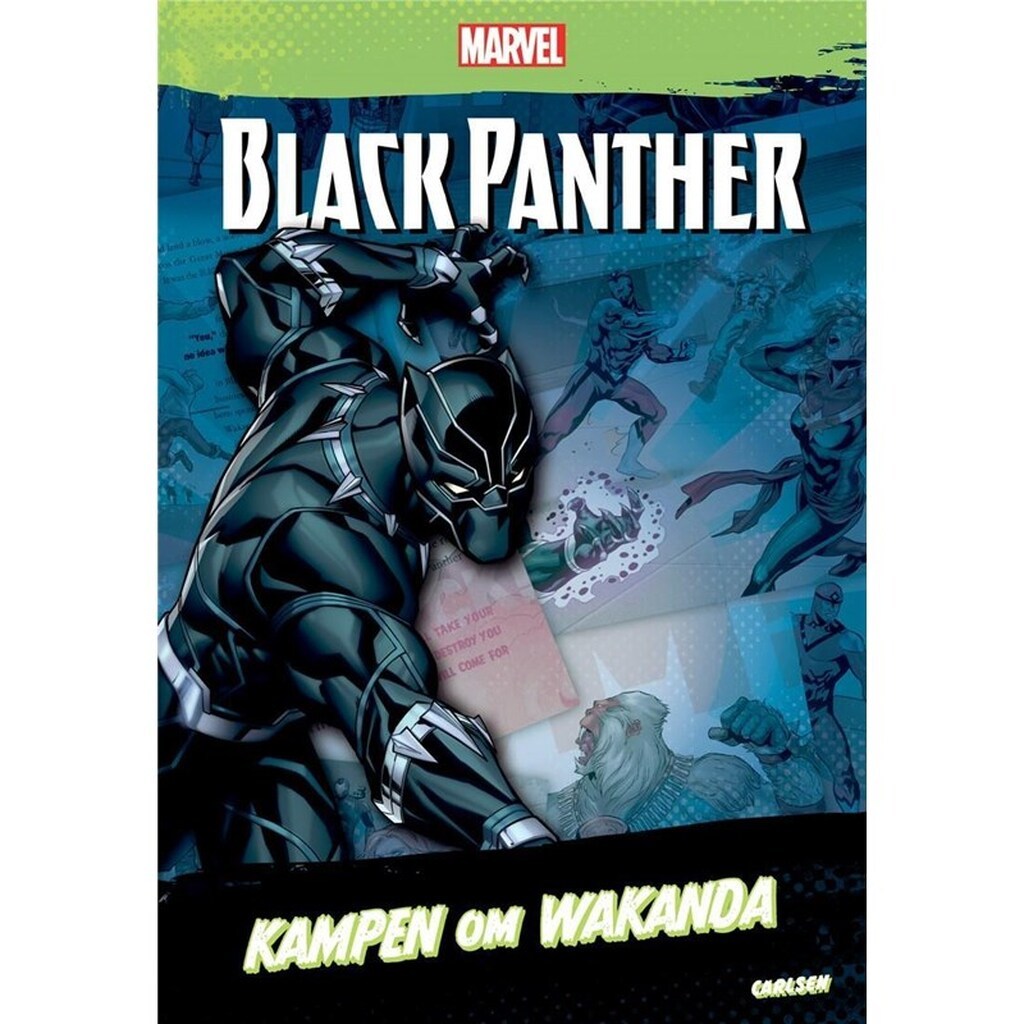 Black Panther - Kampen om Wakanda - Børnebog - Hardcover