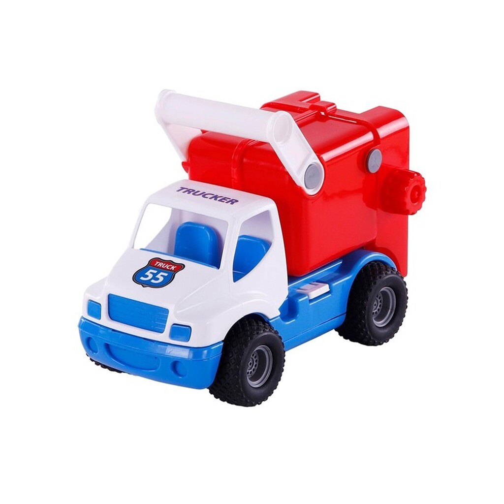 Cavallino Toys Cavallino Grip Garbage Truck with Rubber Tires 29cm