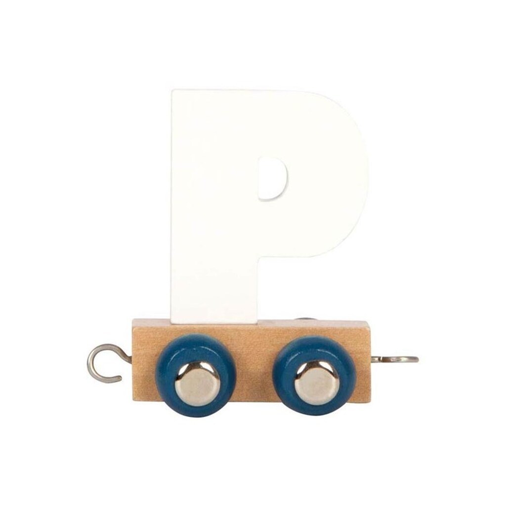Small Foot - Wooden Letter Train Polar - P