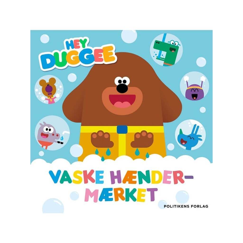 Hey Duggee - Vaske hænder-mærket - Børnebog - Hardback