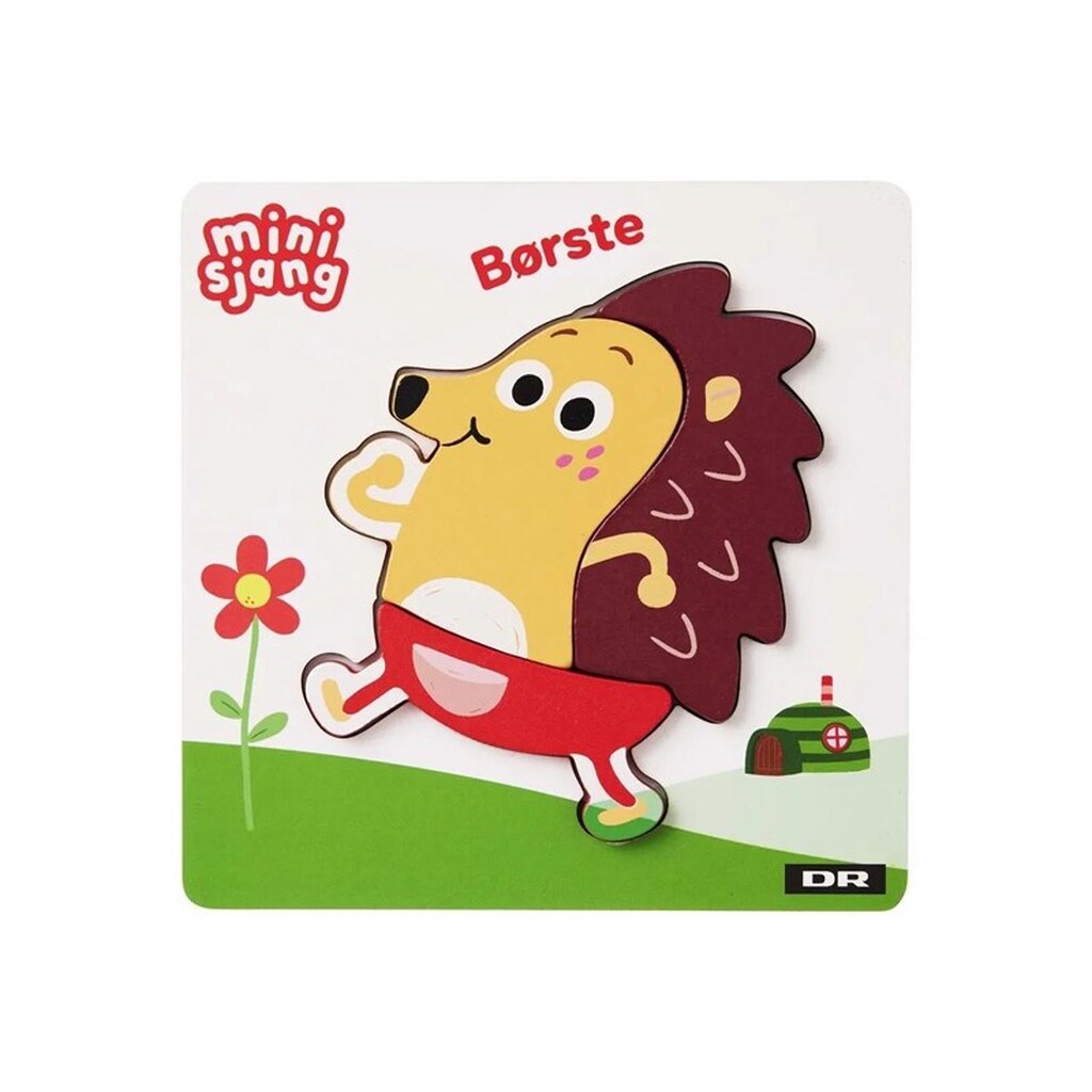 DR Børste Træpuslespil