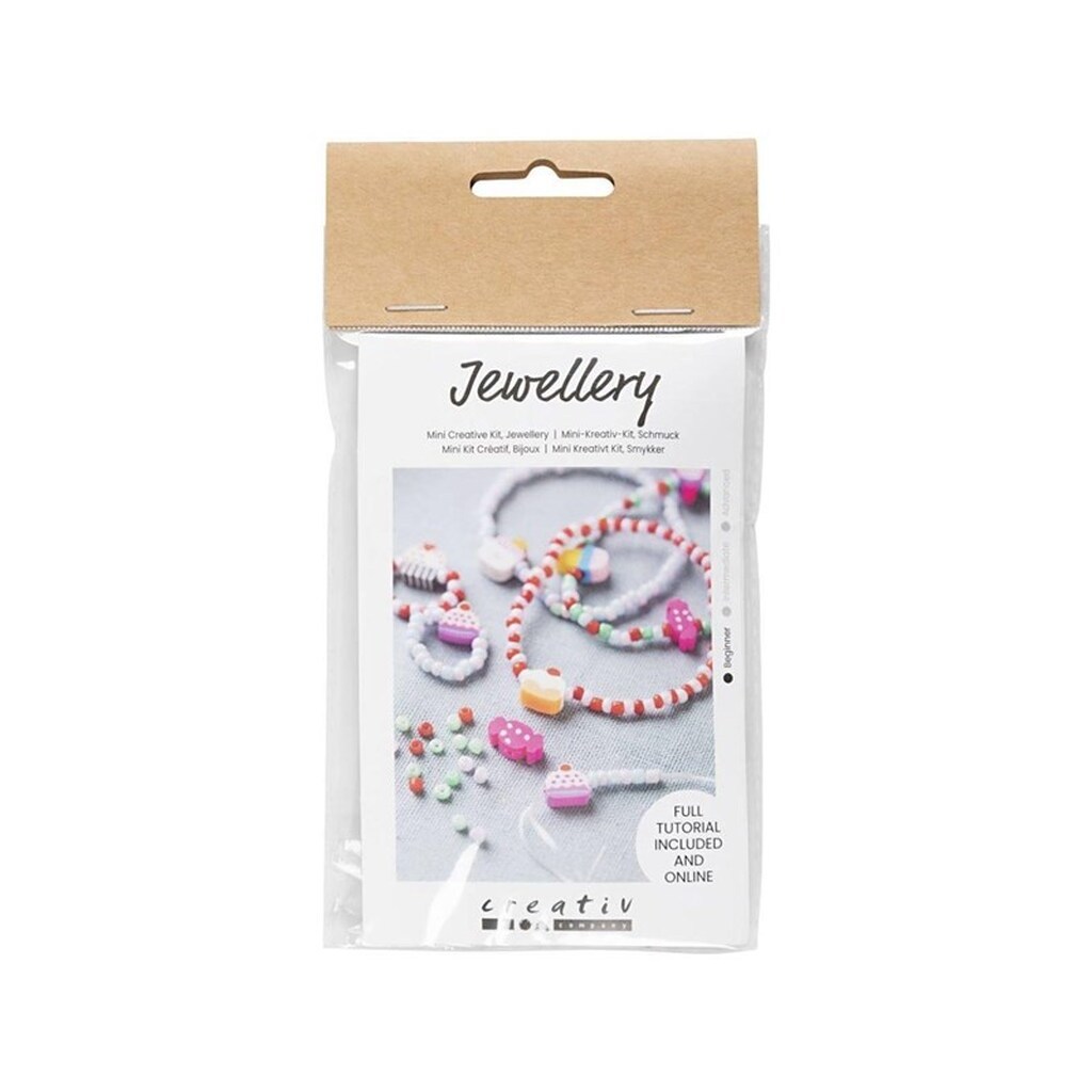 Creativ Company - Mini Hobbyset Jewelry Elastic Bracelet and Ring