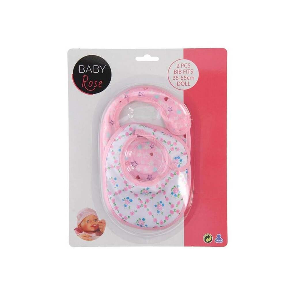 Baby Rose Bibs 2pcs.
