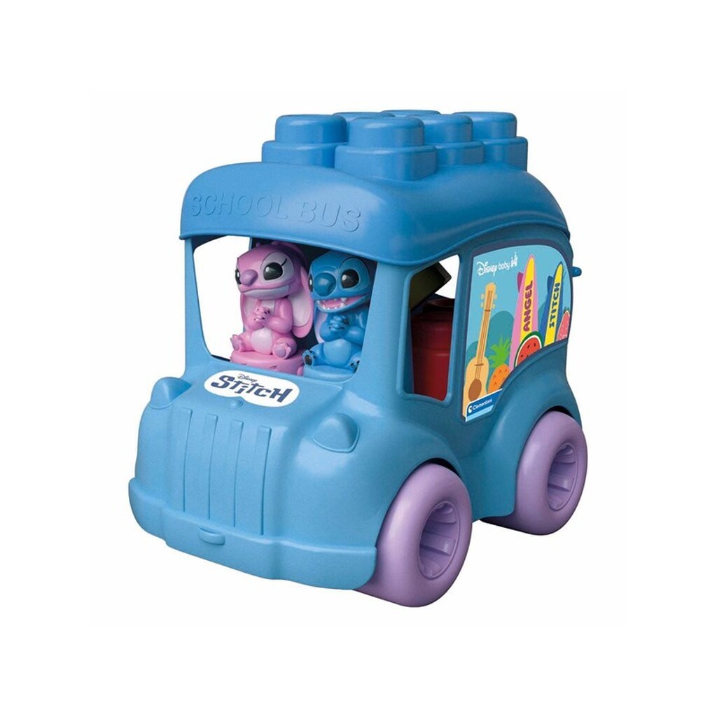 Clementoni - Soft Clemmy Stitch School Bus