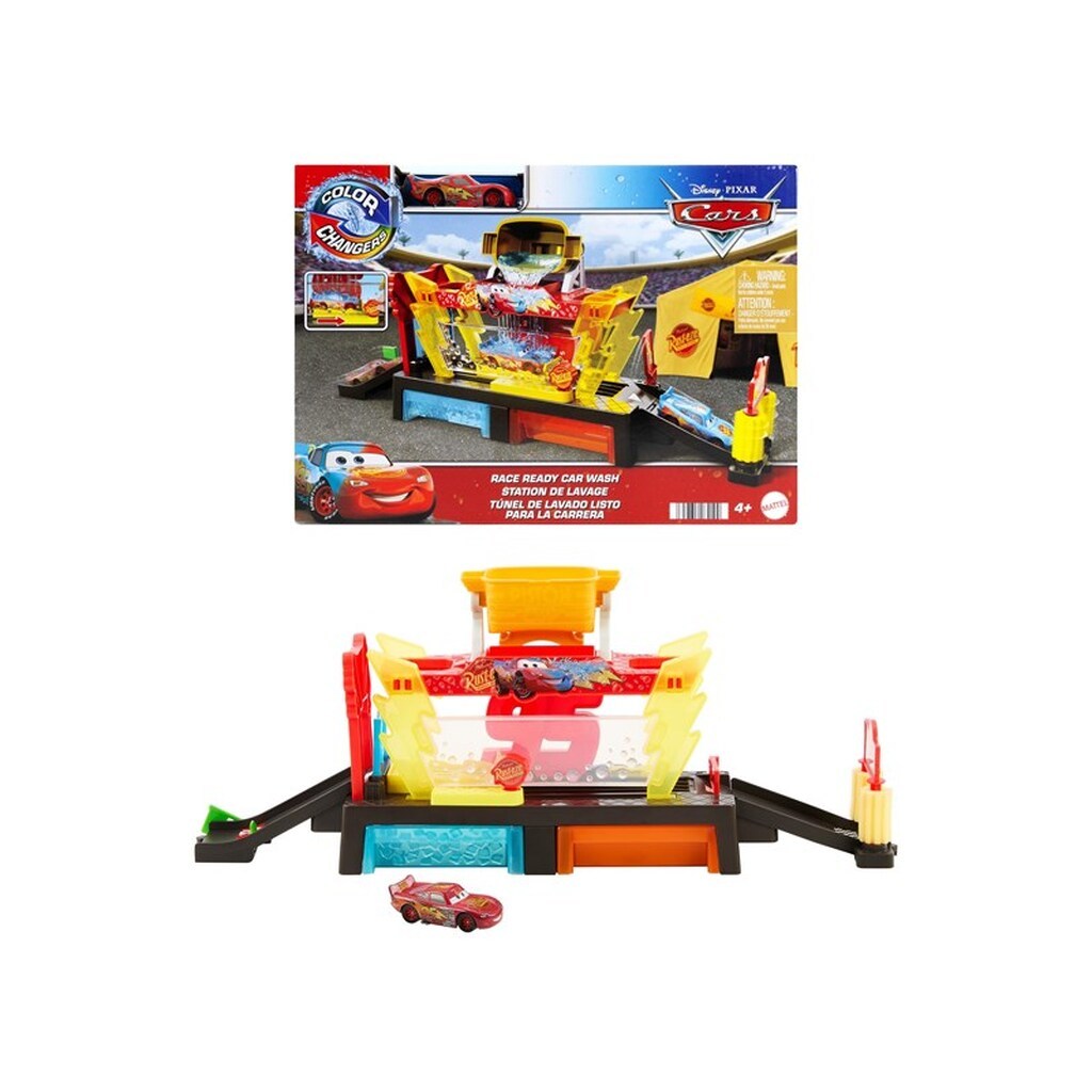 Disney Pixar Cars Colour Changers Race Ready Car Wash