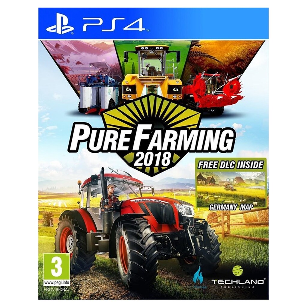 Pure Farming 2018 - Sony PlayStation 4 - Simulator