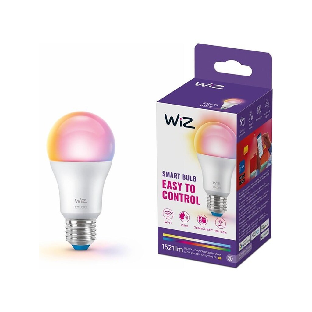 WiZ Smart LED A60 - fuld farve og tunbar hvid E27