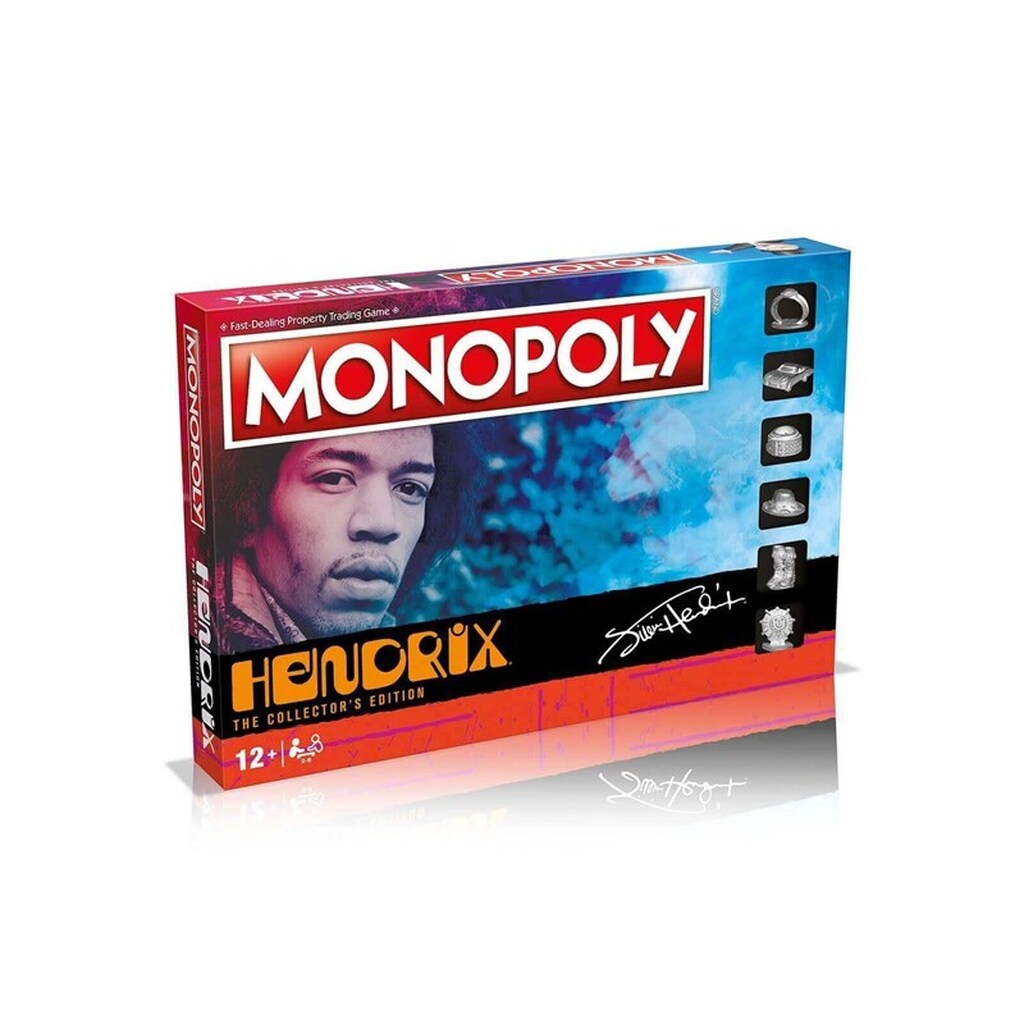 Winning Moves Monopoly Jimi Hendrix (English)