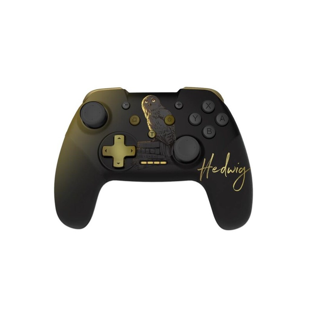 Trade Invaders Harry Potter - Hedwig (Black) - Wireless Controller - Nintendo Switch