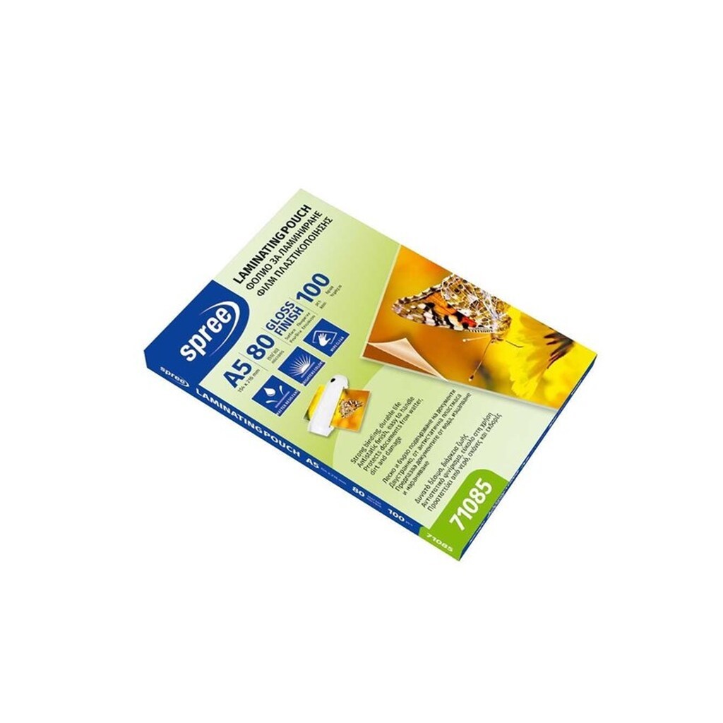 SPREE Lamineringslomme 100 A5 80 my