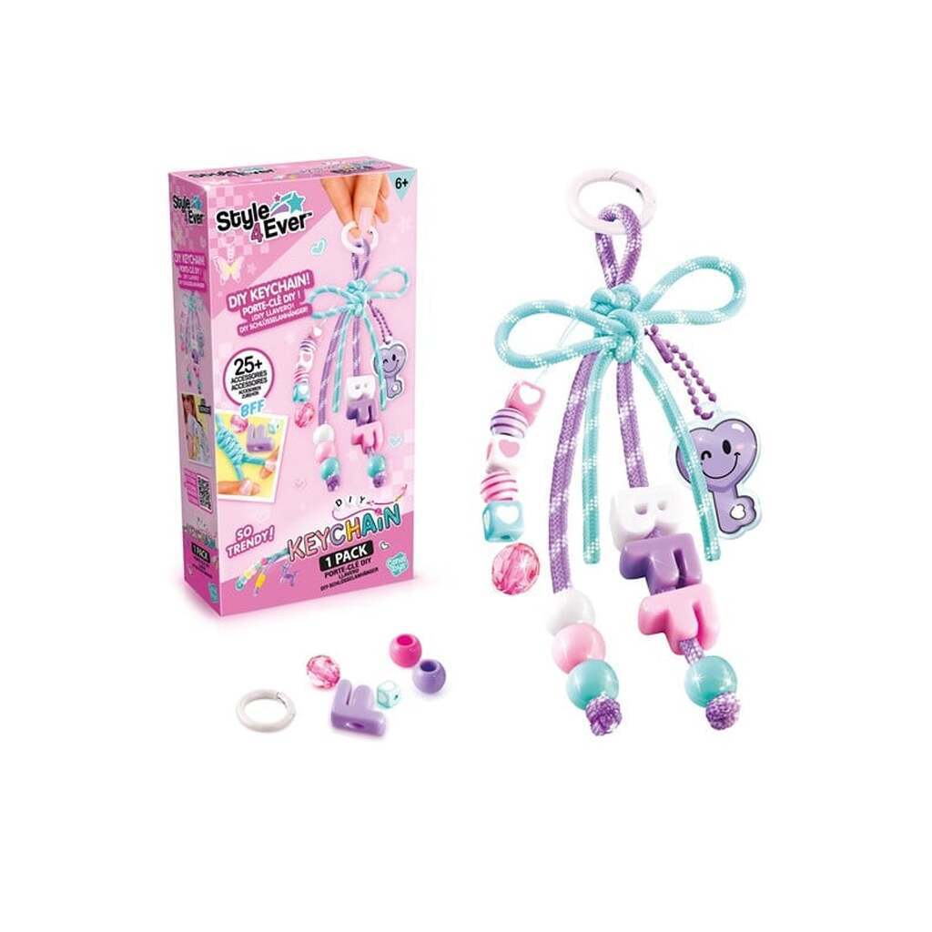 Style 4 Ever DIY Keychain 1 pack PDQ