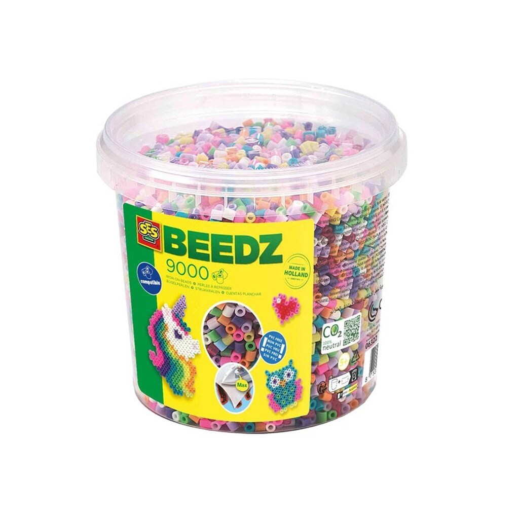 SES Creative Mix Iron-On Beads Trendy 9000 pcs.