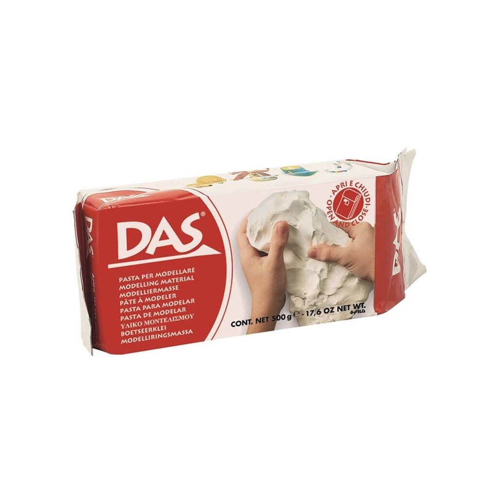 DAS Modellervoks. 500g. Hvid