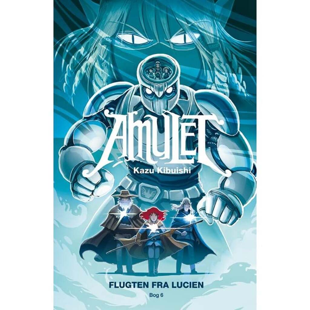 Amulet 6: Flugten fra Lucien - Børnebog - Hardcover