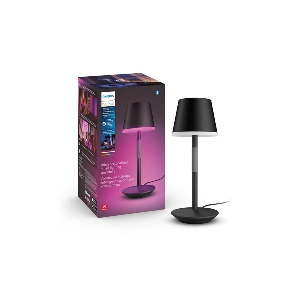 Philips Hue Go portable table lamp black