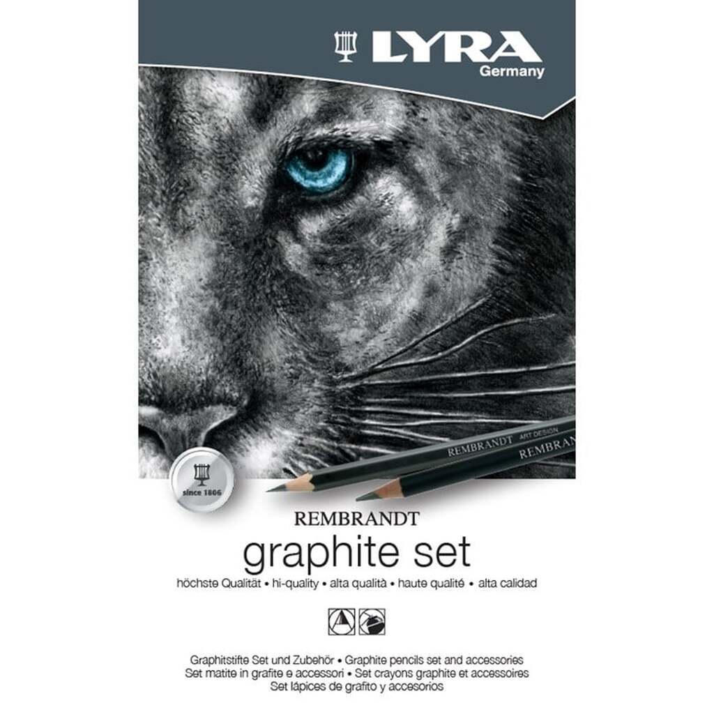 Lyra Rembrandt Graphite set 11 pcs