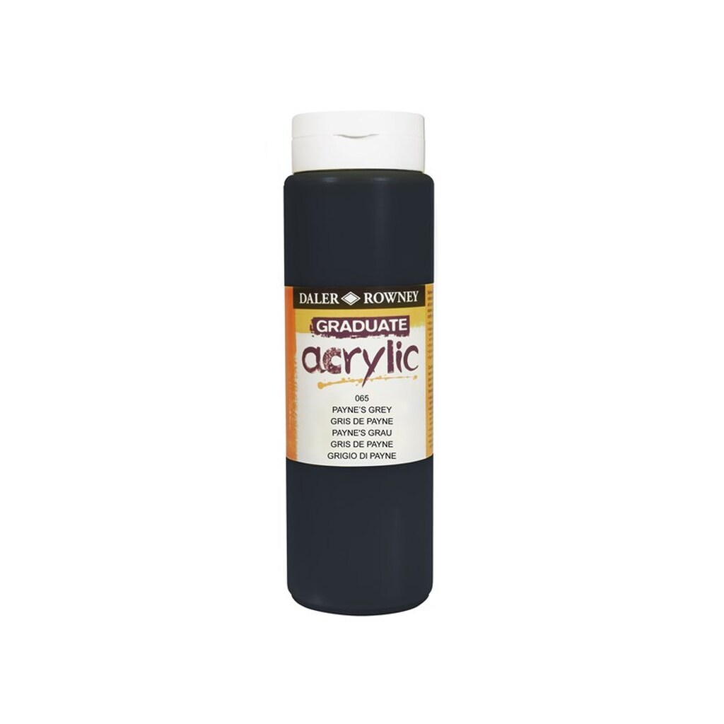 Daler-Rowney Graduate Acrylic 500 ml Paynes Grey