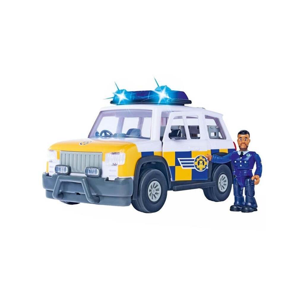 Simba Fireman Sam Police Car with Play Figure