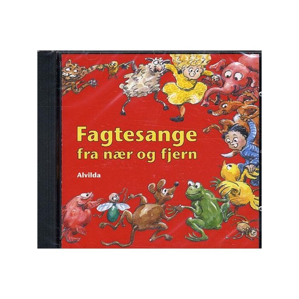 CD - Fagtesange fra nær og fjern - Børnebog