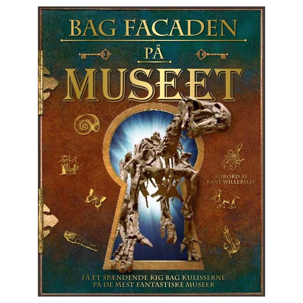 Bag facaden på museet - Børnebog - hardcover