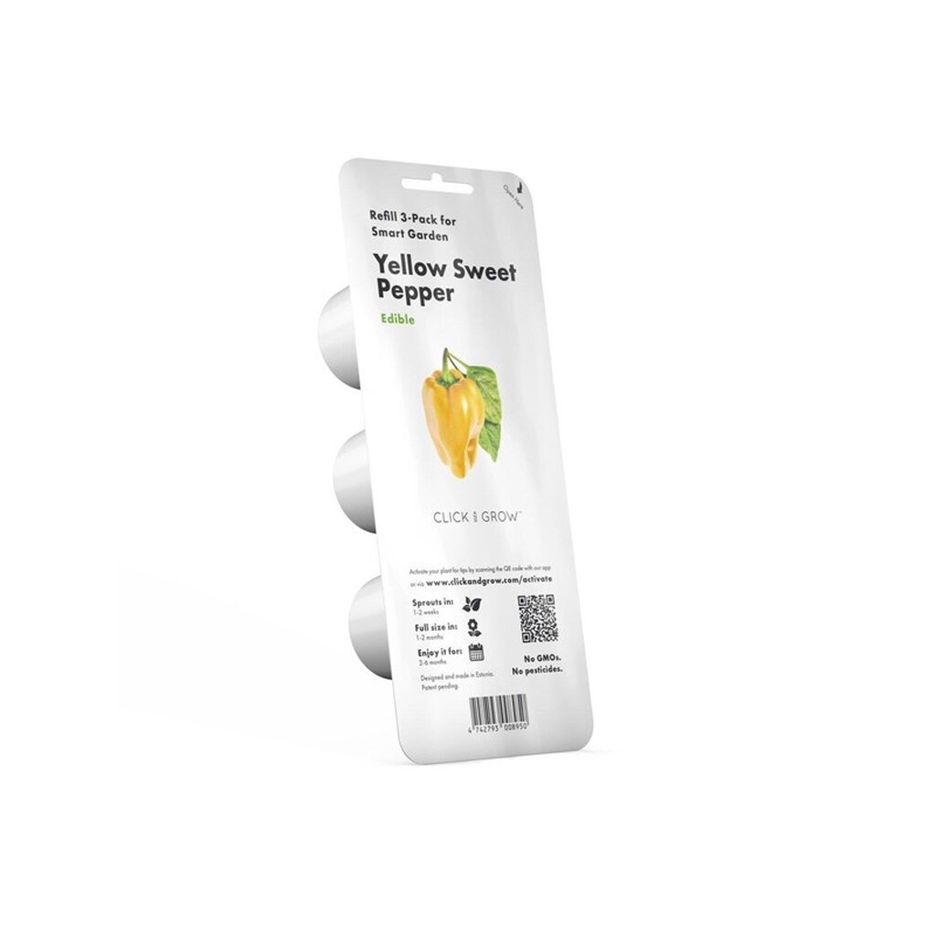 Click &amp; Grow - Smart Garden Refill 3-pack - Yellow Sweet Peppers (SGR53X3)